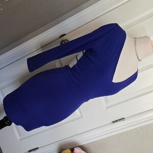 Symphony Royal Blue Mini Dress Size M